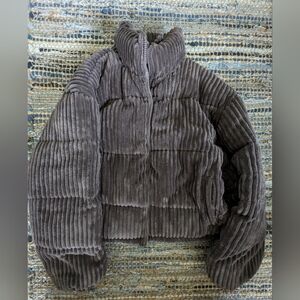 Forever 21 Brown Puffer Jacket